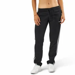 adidas Essentials 3S Pant Open Hem Black / White Svart Sale