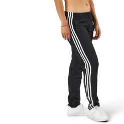 adidas Essentials 3S Pant Open Hem Black / White Svart Sale