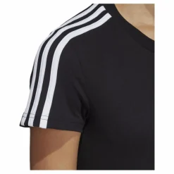Essentials 3S Slim Tee Black / White*adidas Discount