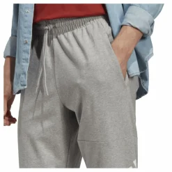 adidas Essentials Single Jersey Tapered Badge of Sport Joggers Grey Grå Discount