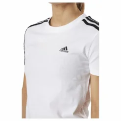 Essentials Slim T-Shirt White / Black*adidas