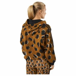 adidas Essentials 3-Stripes Animal Print Hoodie Brostr/Multco/Black Svart Sale