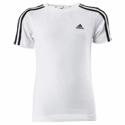 adidas Essentials 3-Stripes Cotton T-Shirt White Vit