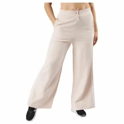 adidas Essentials 3-Stripes French Terry Wide Joggers Wonqua/White Vit New