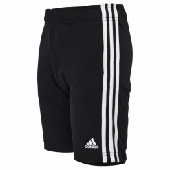 adidas Essentials 3-Stripes Knit Shorts Black Svart Sale