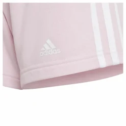 adidas Essentials 3-Stripes Shorts Clear Pink / White Vit Outlet