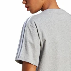 Essentials 3-Stripes Single Jersey Crop Top Medium Grey Heather*adidas Clearance