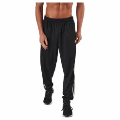 Essentials Warm-Up Tapered 3-Stripes Tracksuit Bottoms Black*adidas