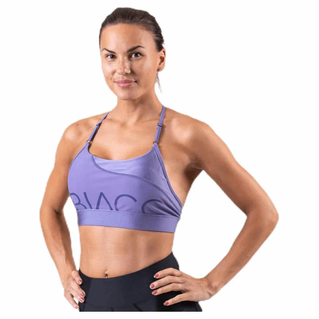 BLACC Etna Sports Bra Purple Lila Discount