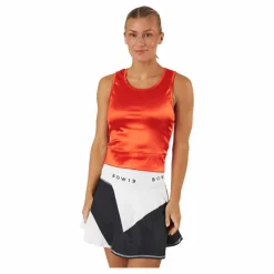 BOW19 Evy Tank Top Red Metallic Flerfärgad Online