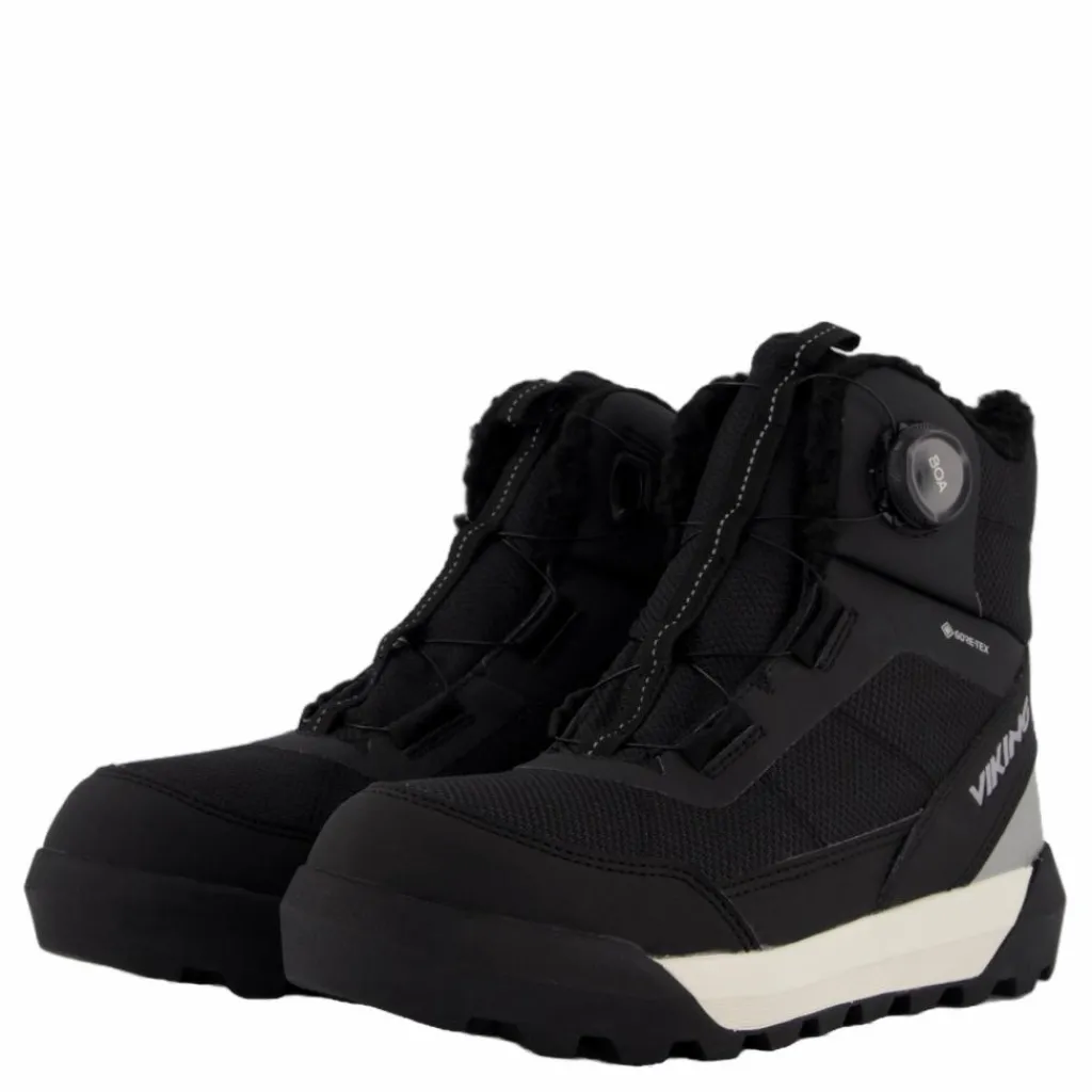 Viking Expower Warm Gtx Boa Black Svart Sale
