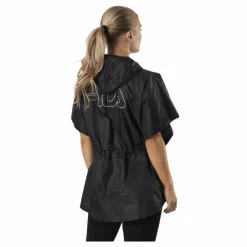 Fila Eydie Wind Poncho Black Svart Hot