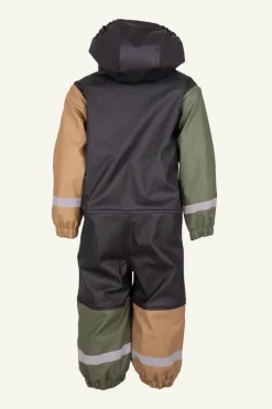 Fagerhult Rain Baby Overall, F Anth/green*Lindberg Discount