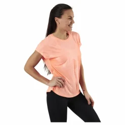 Only Play Fan Loose Burnout Ss Tee Orange Online
