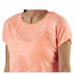 Only Play Fan Loose Burnout Ss Tee Orange Online