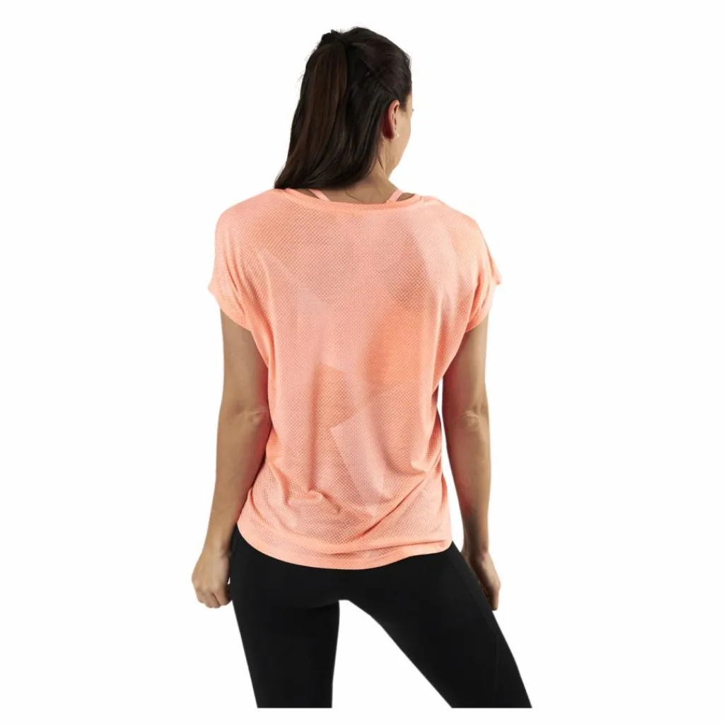Only Play Fan Loose Burnout Ss Tee Orange Online