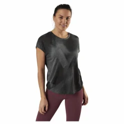 Fan Loose Burnout Ss Tee Black*Only Play Online