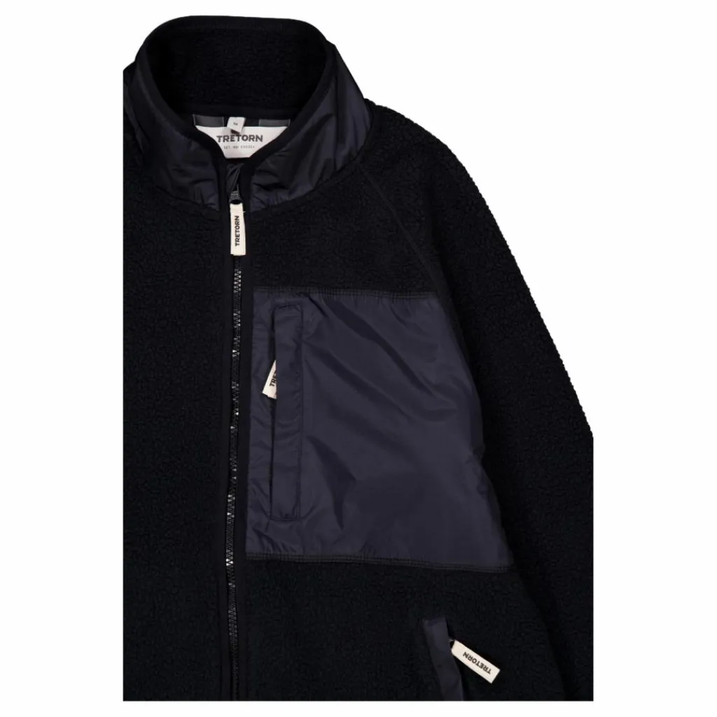Farhult Pile Patch Jacket Black*Tretorn Clearance