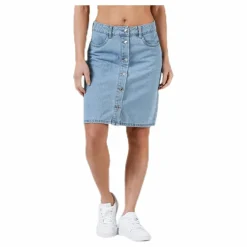 Farrah Reg Dnm Skirt Blue*Only Outlet