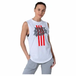 adidas Fast GFX Tank White Vit Best
