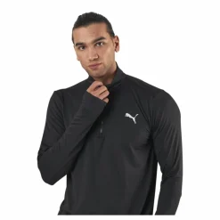 Puma Favorite 1/4 Zip Black Svart