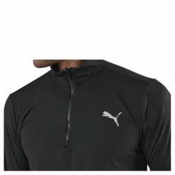 Puma Favorite 1/4 Zip Black Svart