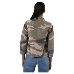 Only Favourite 7/8 Sequin Jacket Otw Black Svart Sale