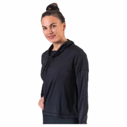 BLACC Faxi Crop Sweater Black Svart Sale