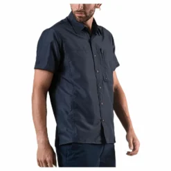 Tuxer Field Shirt Blue Blå Discount