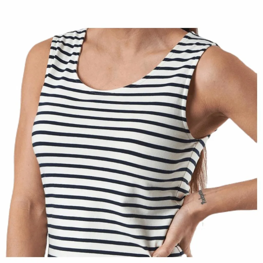 Holebrook Fiona Tank Dress Blue/White Blå och Vit Online
