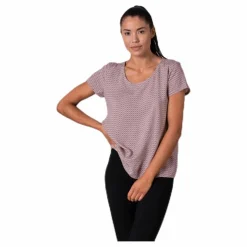 First One Ss Aop Top Red*Only Online