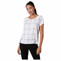First One Ss Aop Top White*Only Clearance