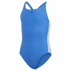 adidas Fit Suit 3 Stripe Youth Blue Blå