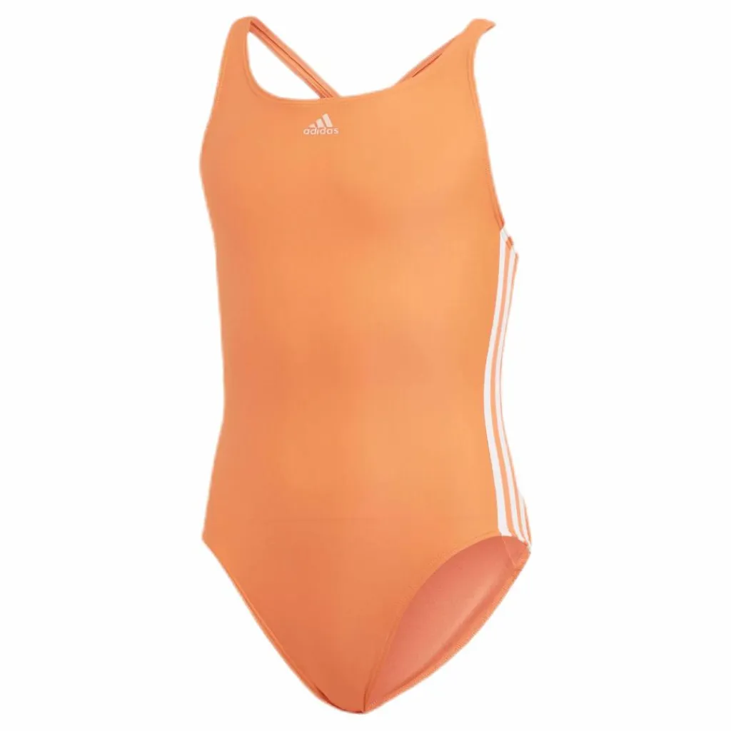 adidas Fit Suit 3 Stripe Youth Orange Outlet