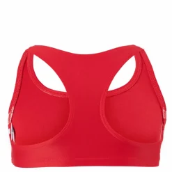 adidas Fitness 3 Stripes Bikini Girls Vivid Red / White Röd Best