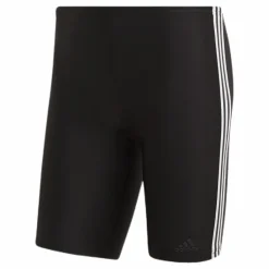 Fitness 3 Stripes Swim Jammer Black / White*adidas Online