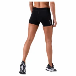 2XU Fitness Comp.4 Inch Shorts Black/Silver Svart och Silver Clearance