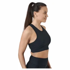 BLACC Fixed High Support Bra Black Svart New