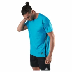 adidas FL Primeblue Tee Blue Turkos Clearance