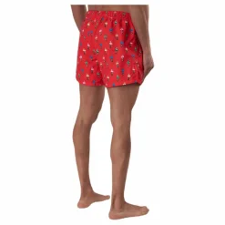 Happy Socks Flamingo Swimshorts Red Röd Clearance