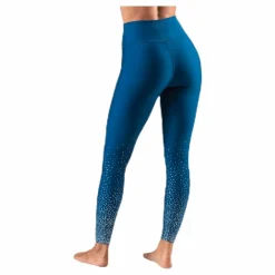 BLACC Flatter High Waist Tights Limited Blue Blå New