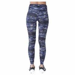 Flattering AOP Tights Blue/Black*Röhnisch Outlet