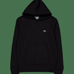 Lacoste Fleece Hoodie 031 Black Outlet