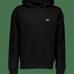 Lacoste Fleece Hoodie 031 Black Outlet
