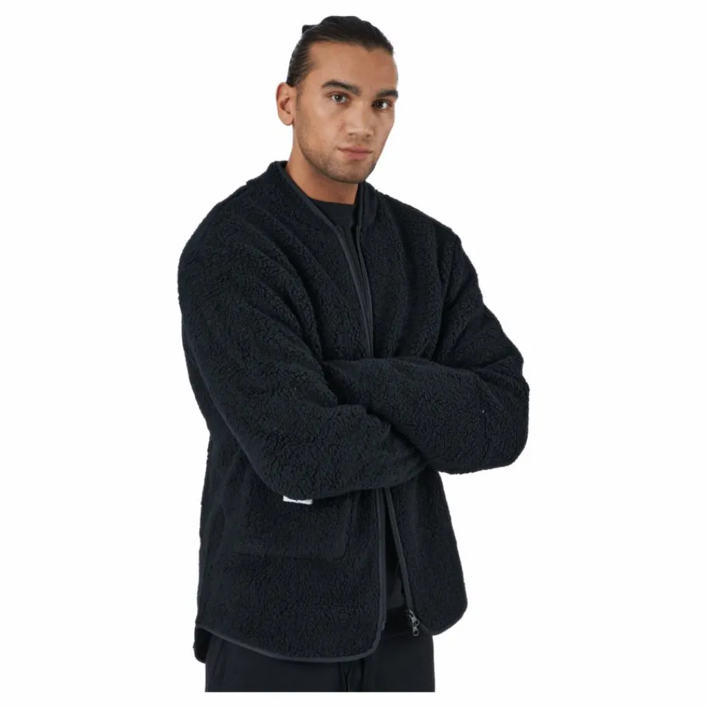 Resteröds Fleece Jacket Black Svart Best