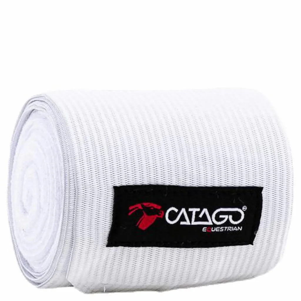 Catago Fleece/Elastiska Bandager White Vit Sale