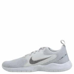 Nike Flex Experience Run 10 White/Silver Discount