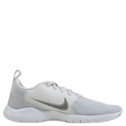 Nike Flex Experience Run 10 White/Silver Discount