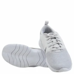 Nike Flex Experience Run 10 White/Silver Discount