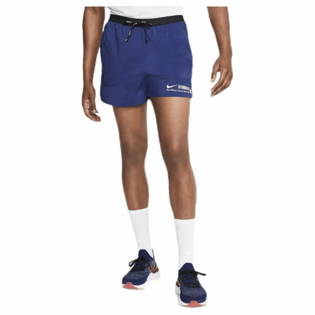 Nike Flex Stride Short 5in BRS Blue/White Blå Outlet